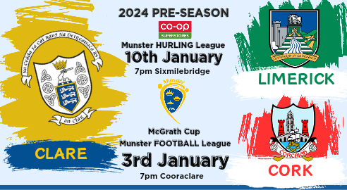 Clare's National Hurling And Football League Fixtures Confirmed - Clare FM