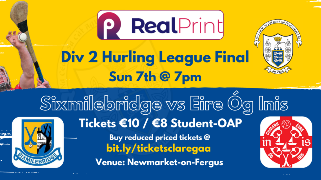 Realprint Div 2 Hurling League Final