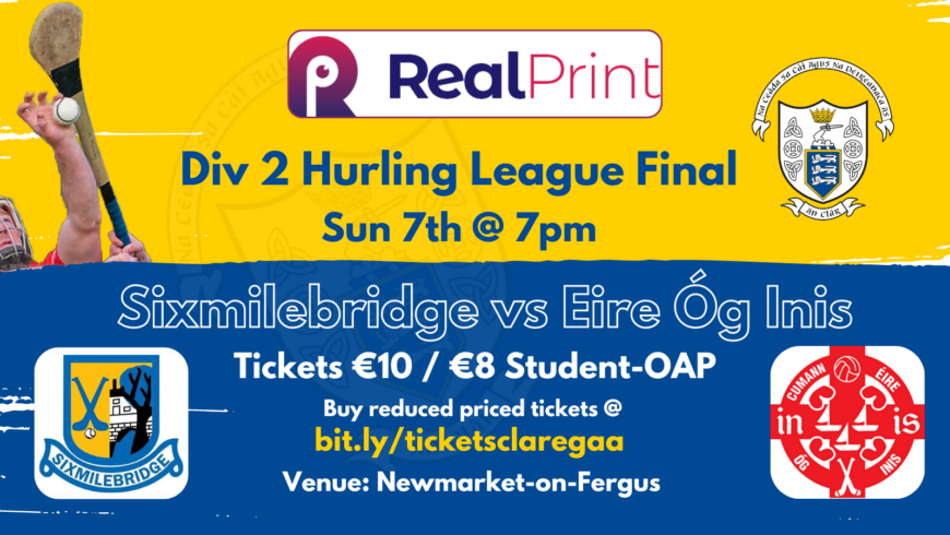 Realprint Div 2 Hurling League Final