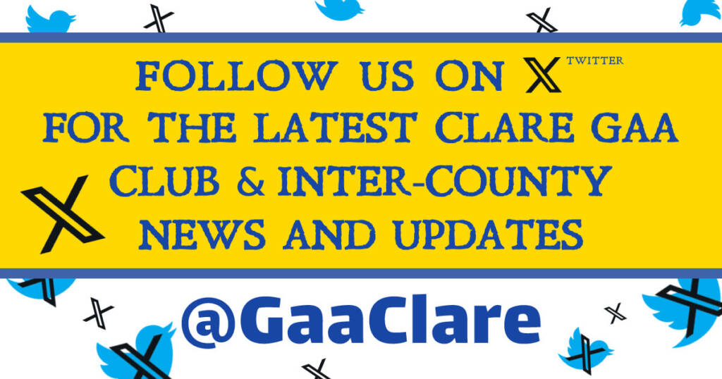 Follow Clare GAA on 𝕏