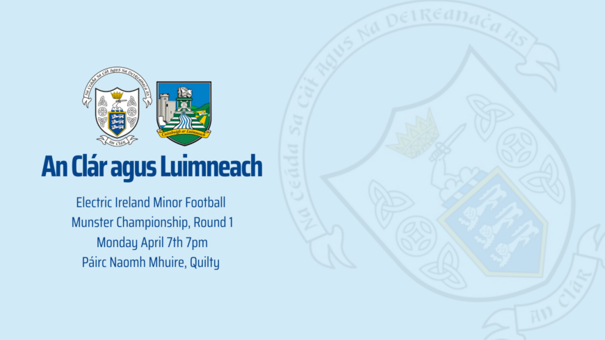 Electric Ireland Munster Minor Football Championship Round 1