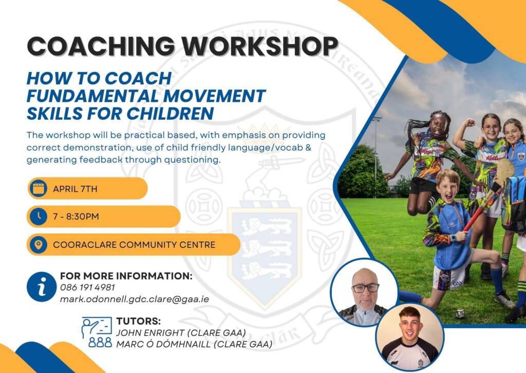 Upcoming Coaching Workshops