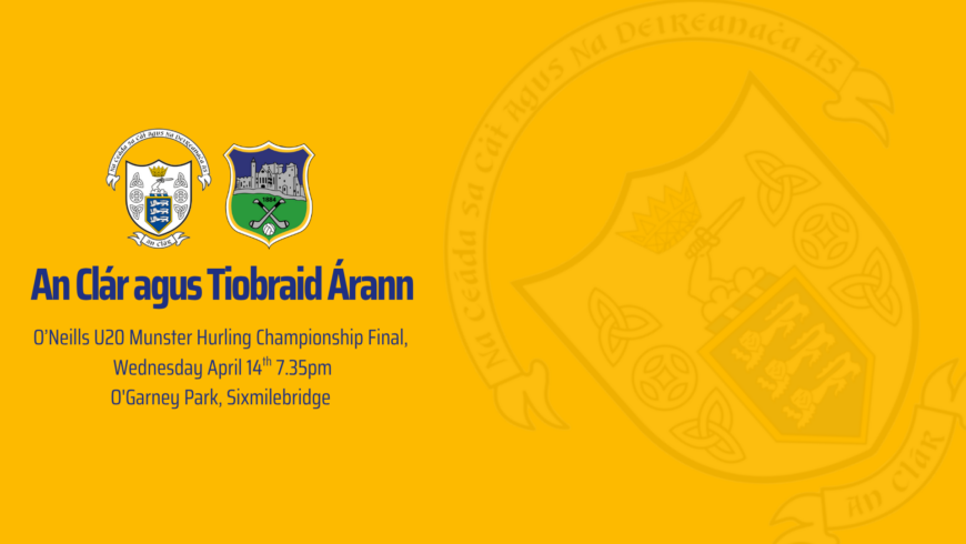 O’Neills Munster U20 Hurling Final