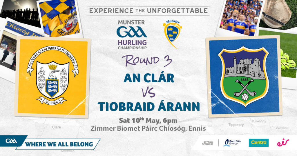 Munster Hurling Championship R3 – Clare vs Tipperary