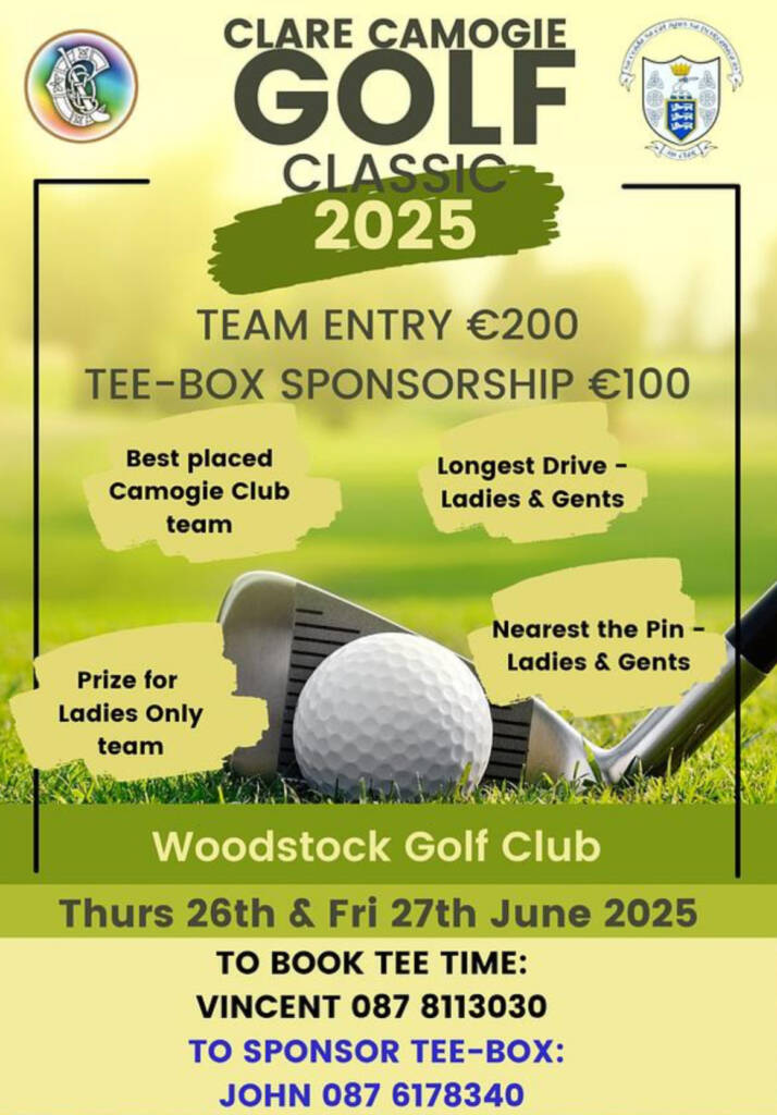 Clare Camogie Golf Classic 2025